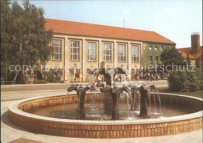 Boltenhagen Ostseebad FDGB Ferienheim Fritz Reuter Brunnen