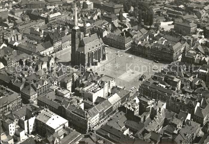 Plzen Pilsen Fliegeraufnahme