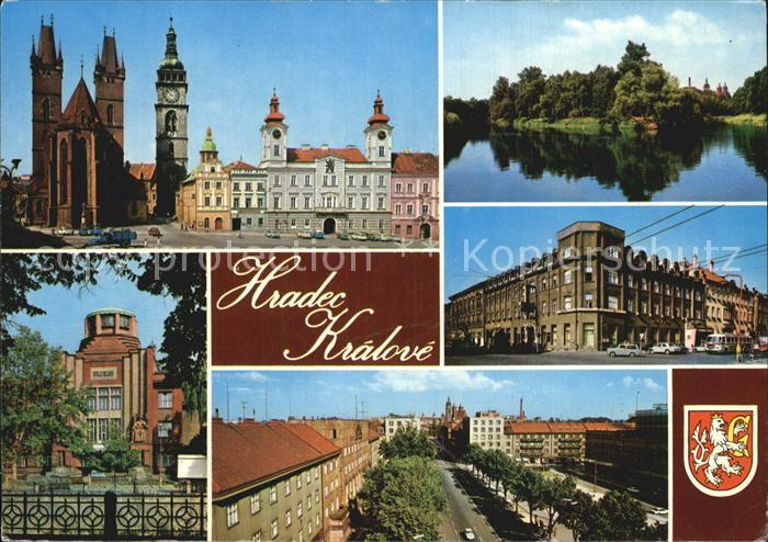 Kralovehradecko Hradec Kralove Zizkaplatz Fluss Museum Gottwaldstrasse Hotel