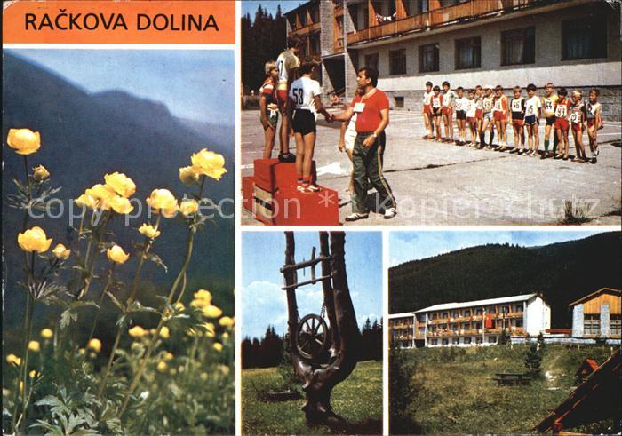 Rackova Dolina Pionersky tabor VSP Nitra Sportgruppe Blumen