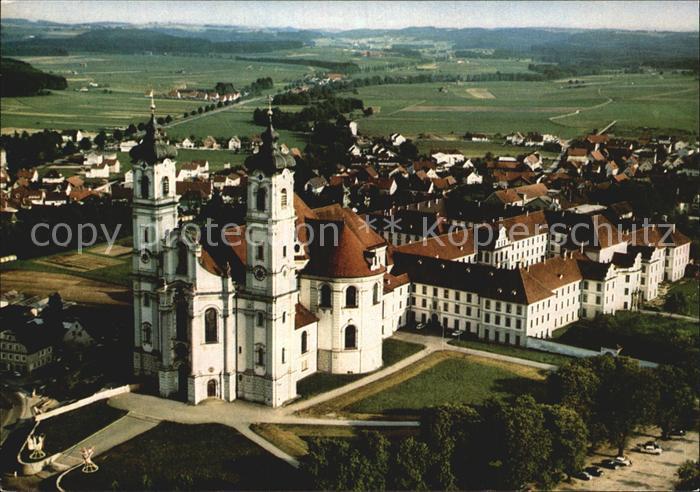 Ottobeuren Basilika Benediktinerabtei Fliegeraufnahme