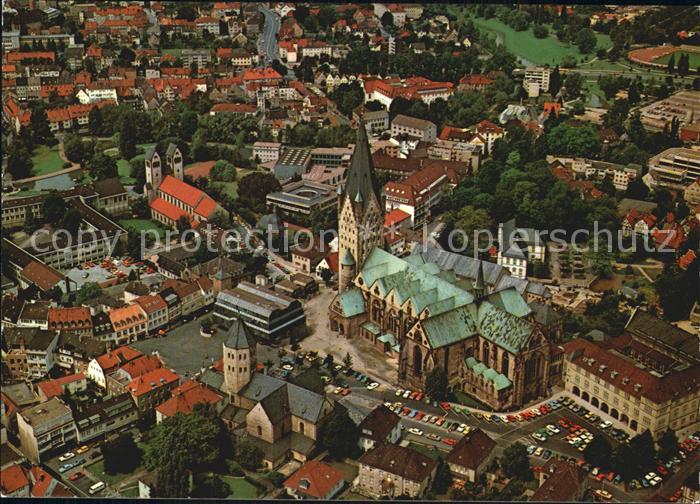 Paderborn Rund um den Dom Fliegeraufnahme