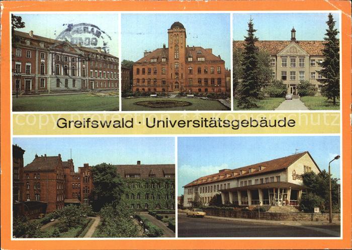Greifswald Mecklenburg Vorpommern Universitaetsgebaeude