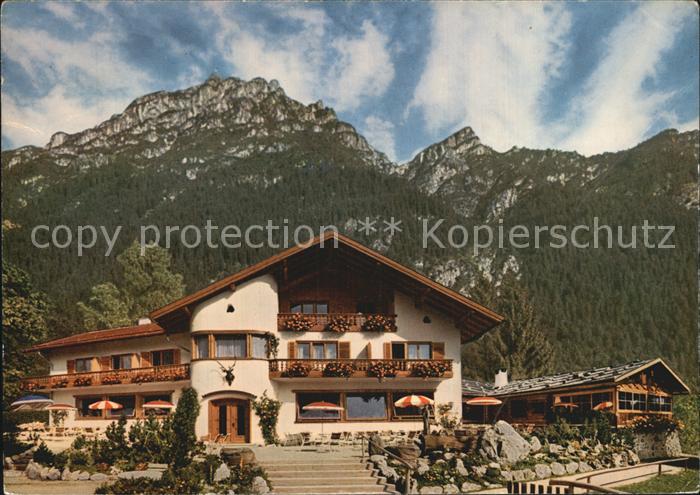 GARMISCH-PARTENKIRCHEN Bayern Berggasthof Almhuette am Kramer Ammergauer Alpen