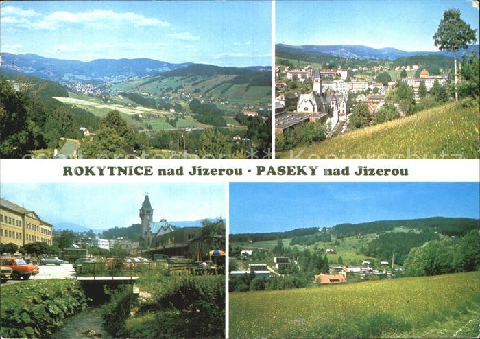 Rokytnice nad Jizerou Paseky nad Jizerou Zentrum Panorama Landschaft