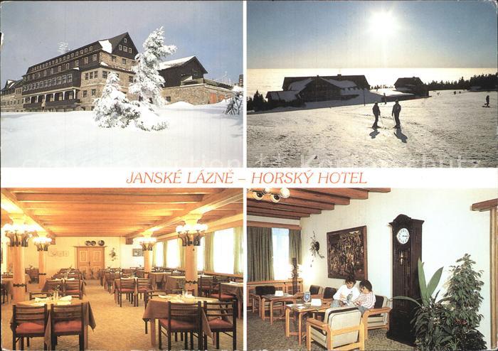Janske Lazne Horsky Hotel Interhotel Krkonose Wintersportplatz Riesengebirge