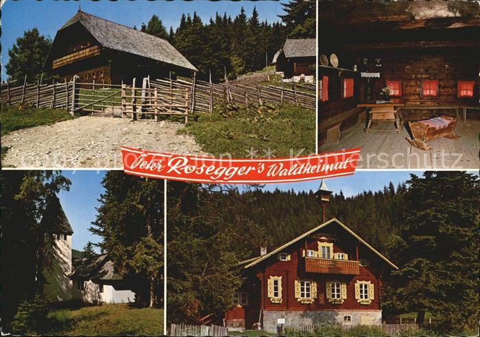 Alpl Roseggers Geburtshaus Geburtsstube Heldenkapelle Waldschule