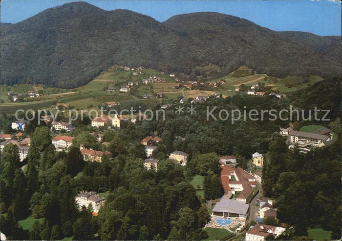 Bad Gleichenberg Groesstes Heilbad der Steiermark Fliegeraufnahme
