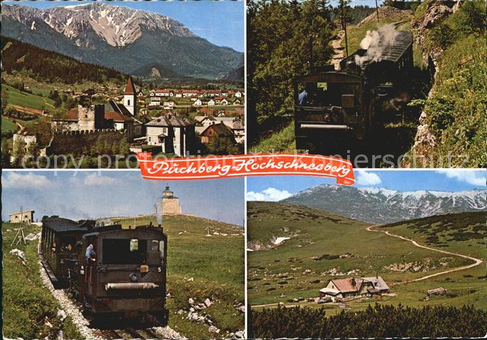 Puchberg Schneeberg Panorama Burg Kirche Zahnradbahn Elisabethkirche Damboeckhau