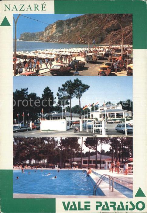 Nazare Portugal Camping Caravaning Vale Paraiso Swimming Pool