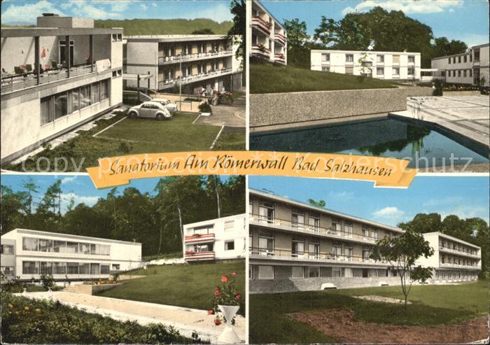Bad Salzhausen Sanatorium Am Roemerwall Hessisches Staatsbad