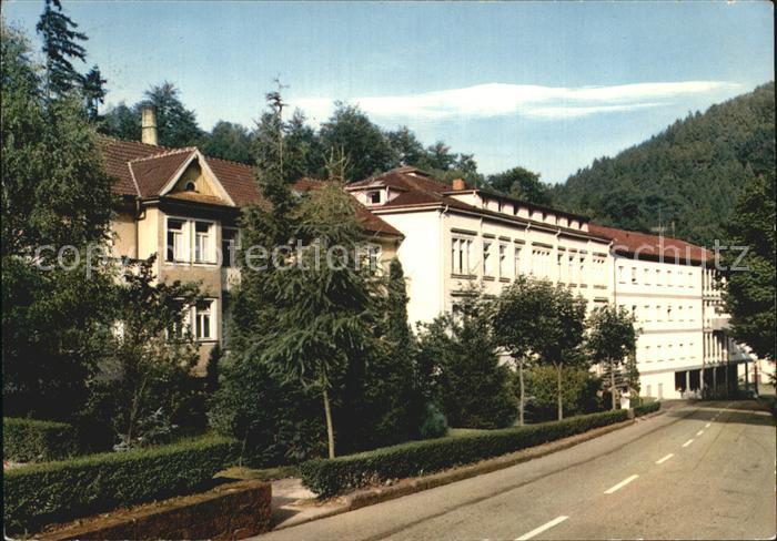 Bad Griesbach Schwarzwald Muetterkurheim St Anna Schwarzwaldbau