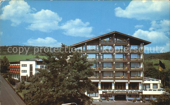 Salmuenster Bad Soden Park Sanatorium St Georg