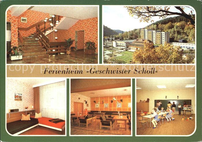 Alexisbad Harz Ferienheim Geschwister Scholl Foyer Friedensdenkmal Zimmer Restau