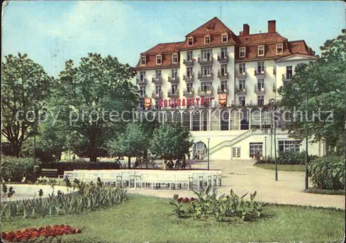 Heringsdorf Ostseebad Usedom FDGB Heim Solidaritaet