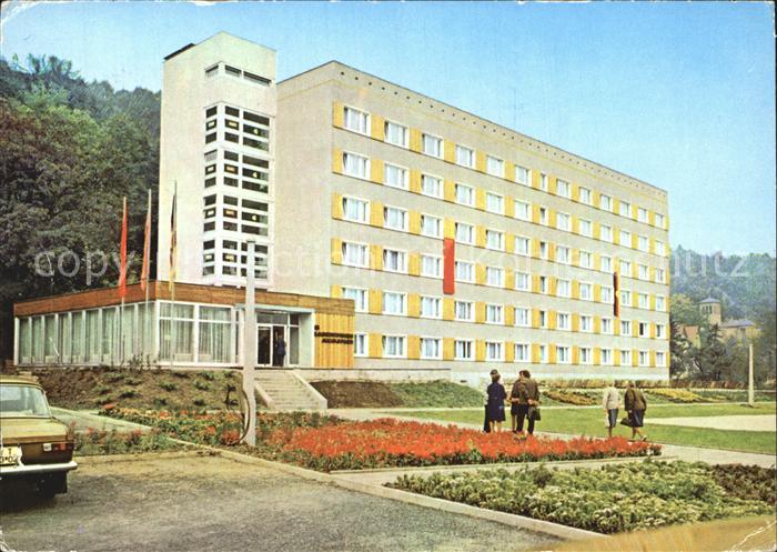 Bad Blankenburg FDGB Erholungsheim Magnus Poser Urlauberwohnheim