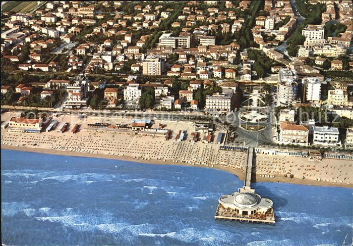Senigallia Spiaggia e la Rotonda veduta aerea