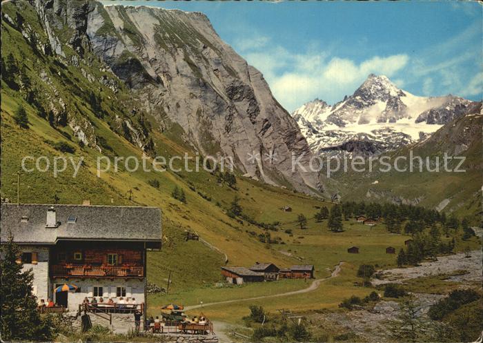 Kals Grossglockner Lucknerhaus im Koednitztal Hohe Tauern