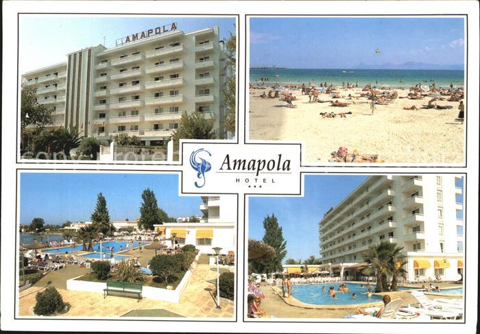 Cala Ratjada Mallorca Amapola Hotel Swimming Pool Strand