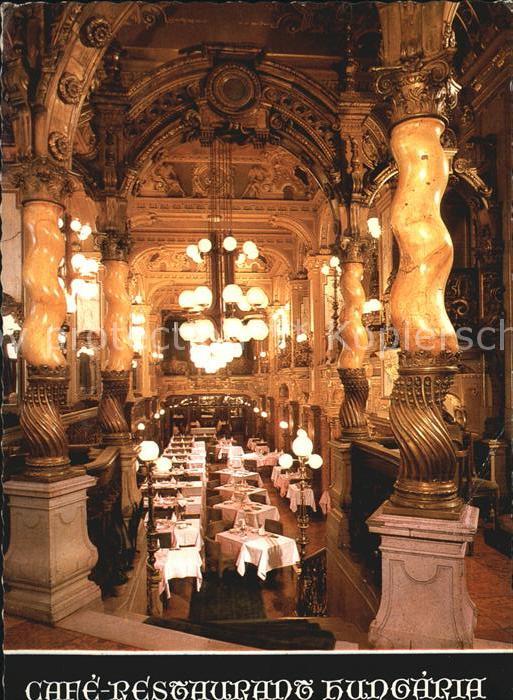 Budapest Cafe Restaurant Hungaria