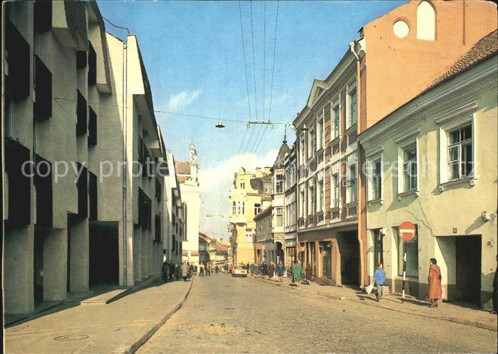 Vilnius Maxim Gorky Street