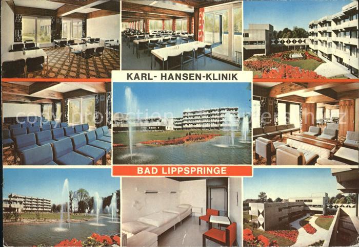 Bad Lippspringe Karl Hansen Klinik Wasserspiele