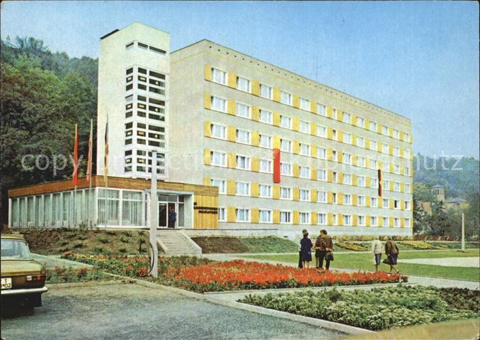 Bad Blankenburg FDGB Erholungsheim Magnus Poser Urlauberwohnheim