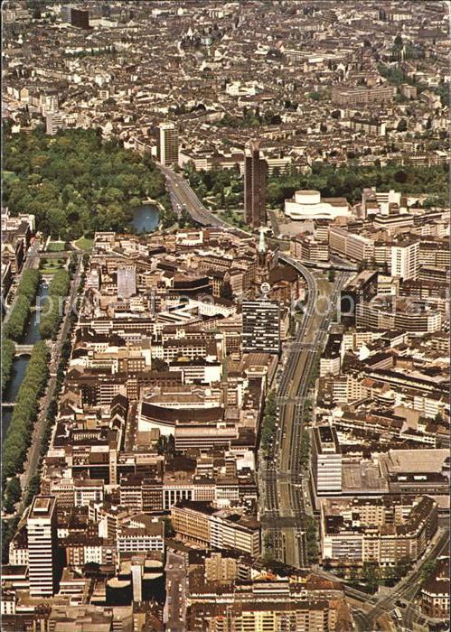 DuessELDORF  CITY Fliegeraufnahme