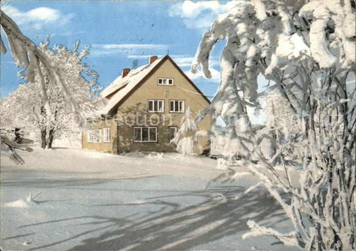 St Andreasberg Harz Naturfreundehaus Winteimpressionen
