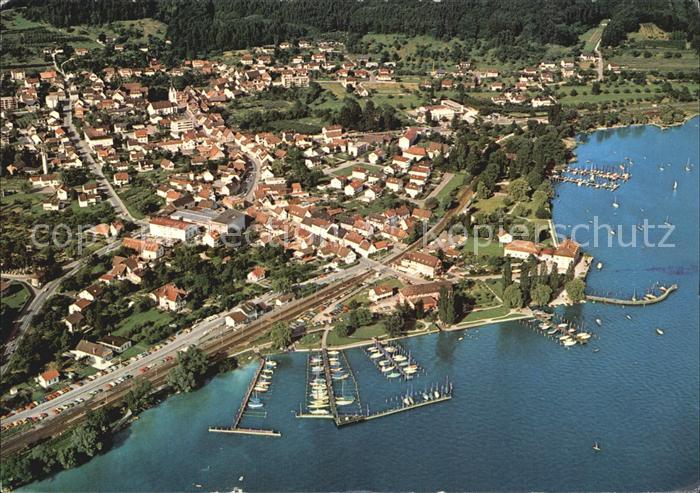 Ludwigshafen Bodensee Hafen Fliegeraufnahme
