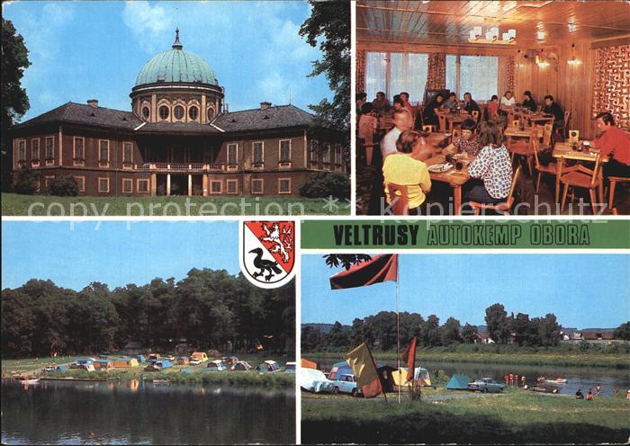 Veltrusy Zamek Schloss Autocamping Obora