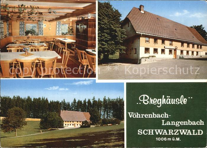 Langenbach Voehrenbach Breghaeusle Gaststaette Restaurant Schwarzwaelder Hausmac