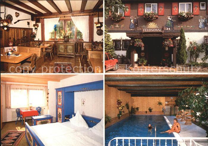 Sulzbach Lossburg Cafe Pension Weinstube Feldsonne Hallenbad