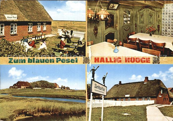 Backenswarft Gaststaette Zum blauen Pesel Hallig