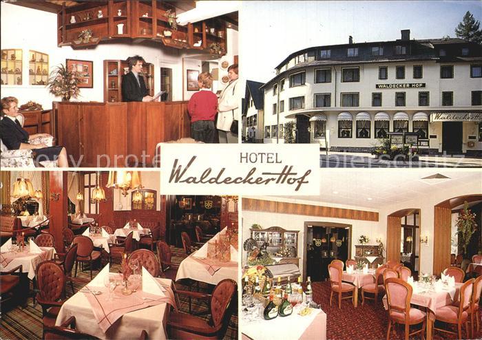 Willingen Sauerland Hotel Waldecker Hof Empfang Restaurant