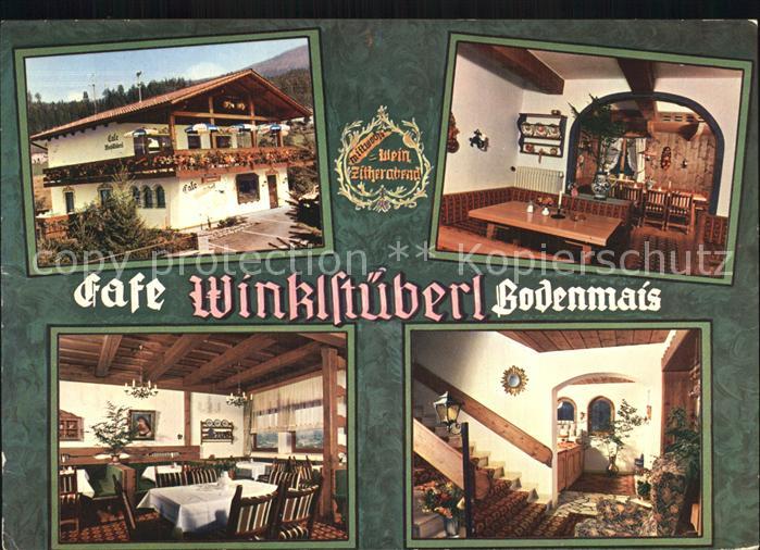Bodenmais Cafe Winklstueberl Weinstube Bayerischer Wald