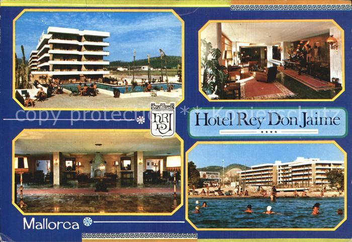 Santa Ponsa Mallorca Islas Baleares Hotel Rey Don Jaime Swimming Pool Strand