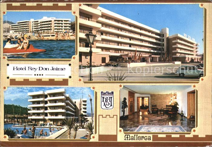 Santa Ponsa Mallorca Islas Baleares Hotel Rey Don Jaime Swimming Pool Strand