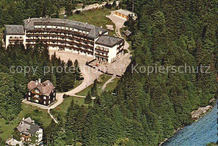 Bad Goisern Salzkammergut Jodschwefelbad Hannuschhof Fliegeraufnahme