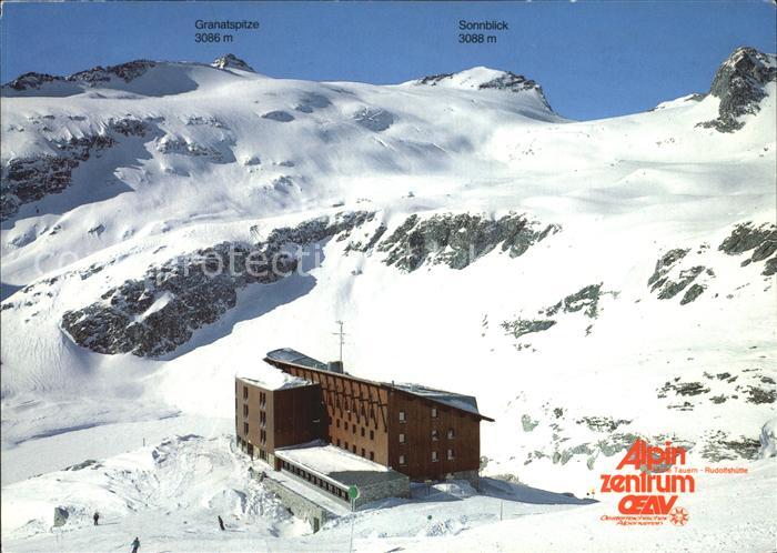 Uttendorf Salzburg Alpinzentrum Hohe Tauern Rudolfshuette Winterpanorama
