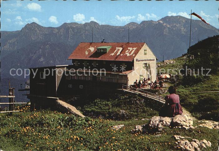 Ebensee Oberoesterreich Alpenvereinshuette am Feuerkogel Hoellengebirge