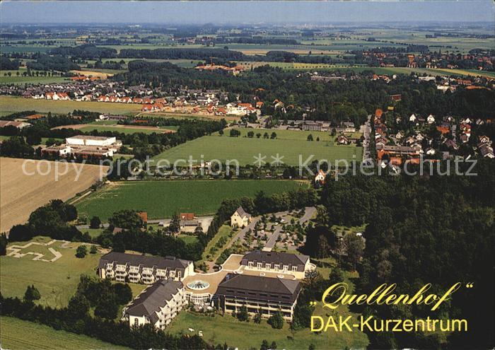 Bad Sassendorf DAK Kurzentrum Quellenhof Fliegeraufnahme