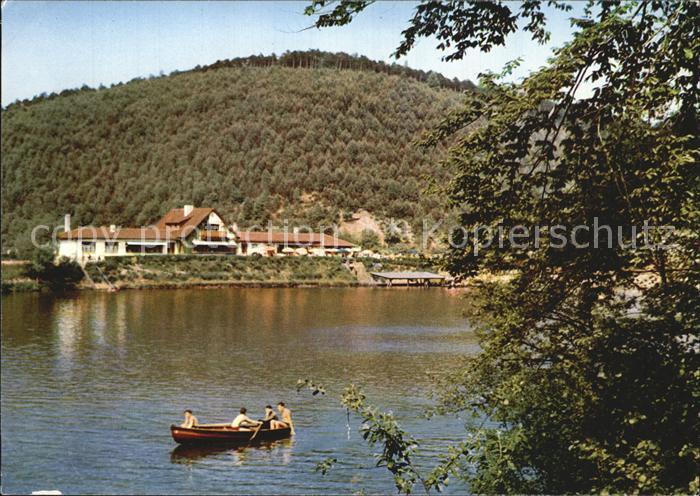 Eiswoog Gasthof Forelle Waldsee Ruderboot