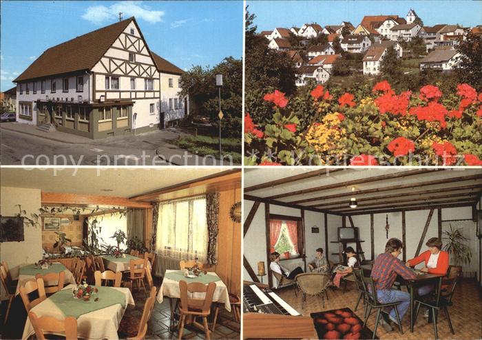 Aichhalden Schramberg Gasthof Pension Adler Teilansicht