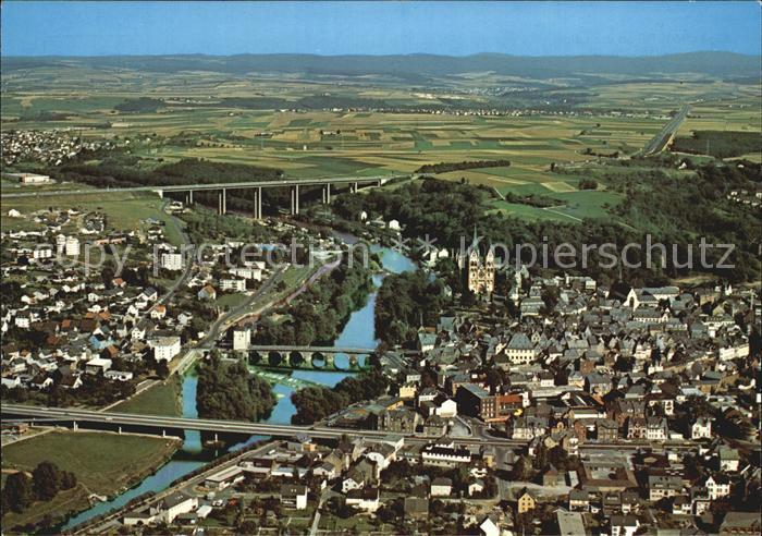 Limburg Lahn Bruecken Viadukt Fliegeraufnahme