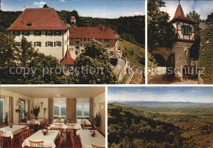 Unterjesingen Genesungsheim Schloss Roseck Landschaftspanorama
