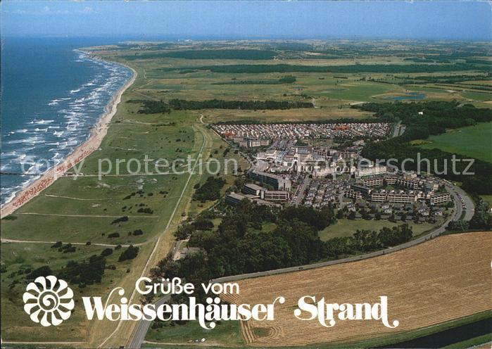 Weissenhaeuser Strand Ostseebad Fliegeraufnahme