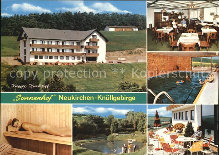Neukirchen Knuellgebirge Kneipp Kurhotel Sonnenhof Sauna Hallenbad Terrasse Teic