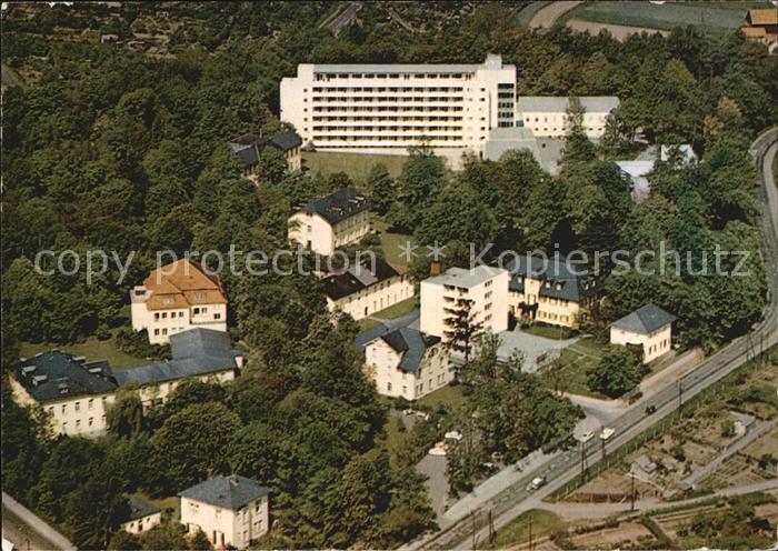 Bayreuth Sanatorium Herzoghoehe Fliegeraufnahme