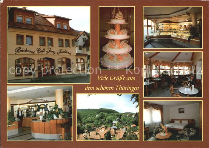 Ruhla Cafe Jung Baeckerei Konditorei Pension